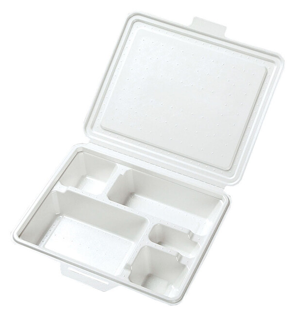 紙弁当BOX(25個入)(KM-56WH) 白(W08887)
