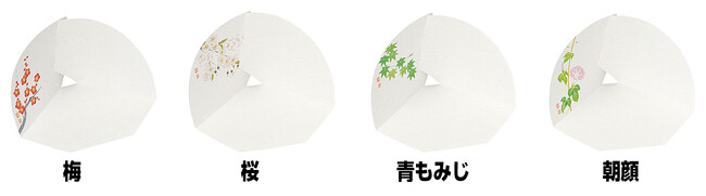 四季の珍味屏風 (100枚入) 桜（3月～4月）(W66799)