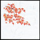 4寸OP懐石敷紙 (100枚入) 紅葉(W65119)