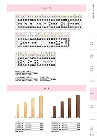 和食器カタログ P.116 - サイン／寿司メニュー額