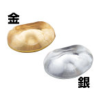 硝子豆箸置 金(W08816)