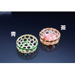 珍味篭 六ツ目丸 青(W22524)