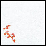 5寸グルメ敷紙 (100枚入) 紅葉(W64754)
