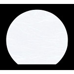 尺3半月懐石まっと (100枚入) 白色(W65910)