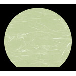 尺3半月懐石まっと (100枚入) 緑色(W65913)