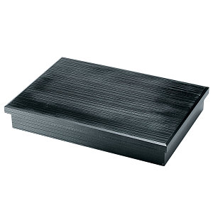 黒千筋尺二長角松花堂弁当 【受注生産品】(W27180)