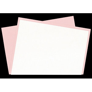 重ね懐敷(50組入)(桃50枚・白50枚) 桃(W64308)