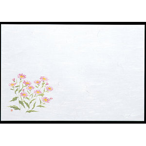 尺3雲竜和紙懐石まっと 枯淡 (100枚入) 野菊(W65058)