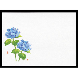 遠赤保鮮紙(小)(100枚入) 紫陽花(W65491)