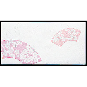 雲竜和紙 薄色四季紙 桜 100枚 (W65865)