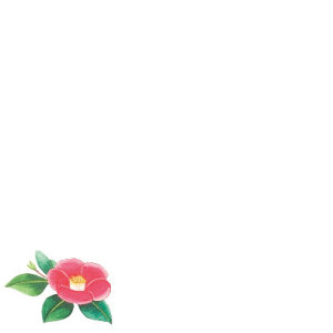 ミニ耐油天紙(100枚入) 椿(W66363)
