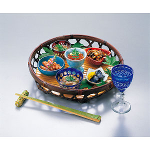 和食器の和心: オードブル竹かご - 竹籠（竹かご）