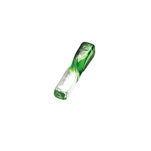ガラス箸置き 緑 (W08868)