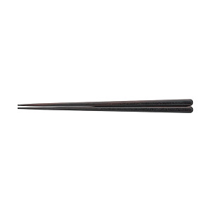 天丸木箸 縞黒檀 大 (W15535)