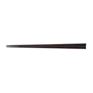 細見木箸 縞黒檀 大 (W15537)