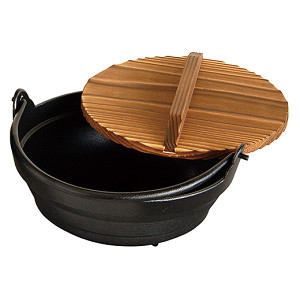 新型ふる里鍋(裏側段付) 大(W80029)