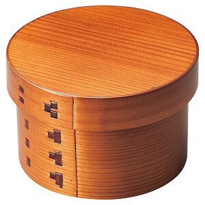 杉・ワッパ飯器(大) ブラウン (W33307)