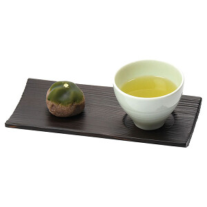 焼杉 お茶請け皿 (W38100)