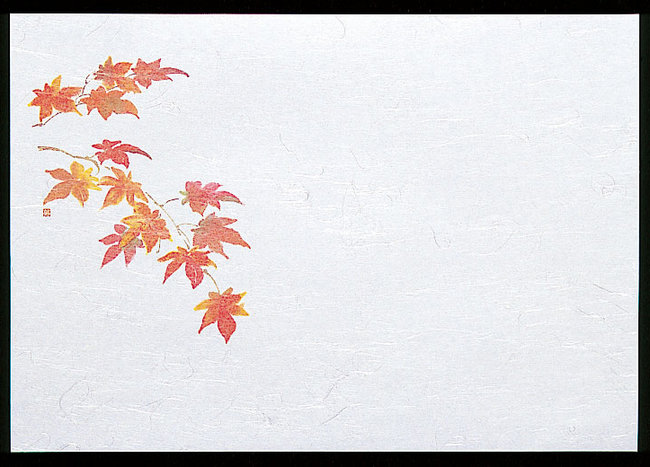 尺1お手元まっと 四季 (100枚入) 紅葉 (W64957)