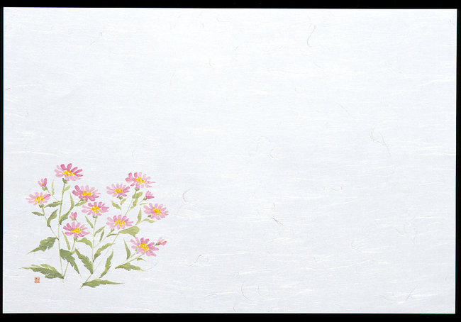 尺3雲竜和紙懐石まっと 枯淡 (100枚入) 野菊(W65058)