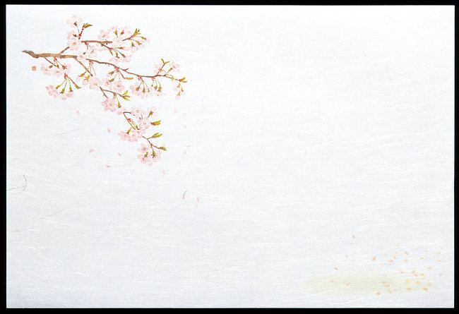 尺3雲竜和紙懐石まっと 枯淡 (100枚入) 桜(W65201)