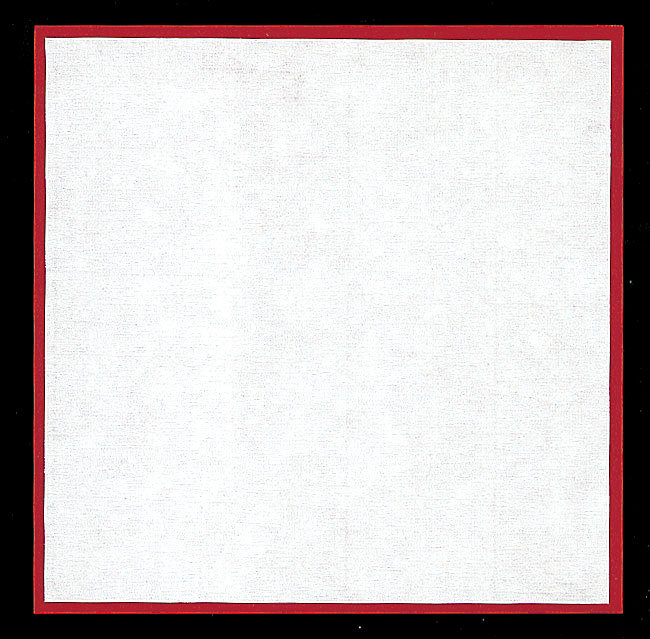 貼り合わせ 紅白懐敷 正角(100組入) 大(W65761)
