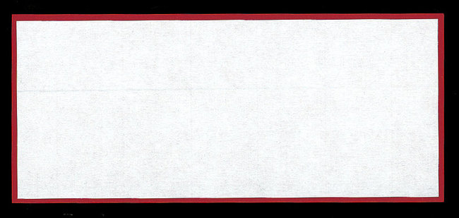 貼り合わせ 紅白懐敷 長角(100組入) 小(W65762)