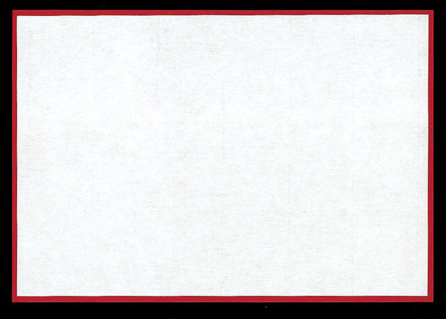 貼り合わせ 紅白懐敷 長角(100組入) 大(W65763)