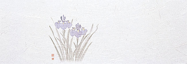 花宴おしながき (100枚入) 菖蒲(W68307)