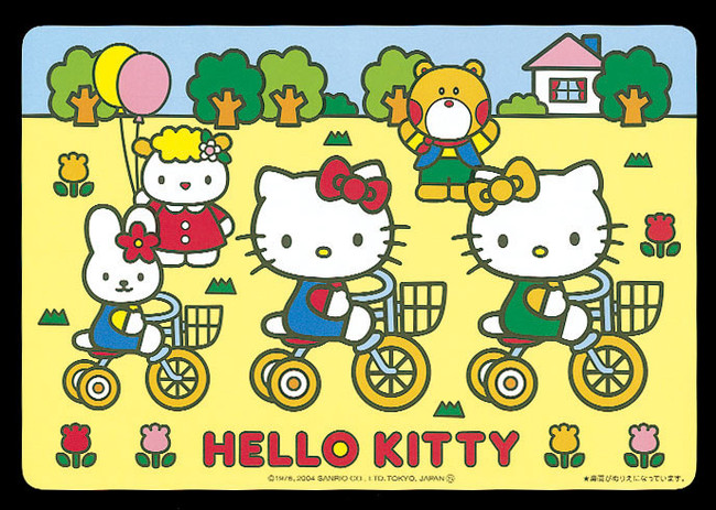 サンリオお子様ぬり絵まっと(100枚入) HELLO KITTY(W64361)