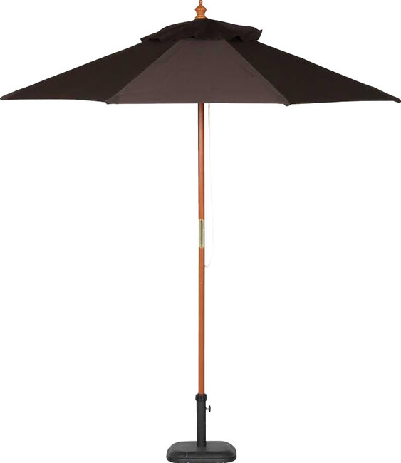 イベント用パラソル 茶 茶(W54172)