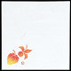 4寸雲竜敷紙(100枚入) ほおずき(W64411)