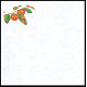 四季耐油天紙(小)(100枚入) 柿(W65012)