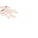 尺3四季彩まっと 花便り(100枚入) 桜(W66625)