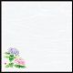 4寸四季彩雲竜敷紙 (100枚入) 紫陽花(W68813)