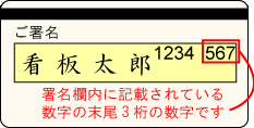 セキュリティコード